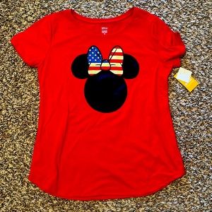 NWOT Minnie Mouse Patriotic T-shirt